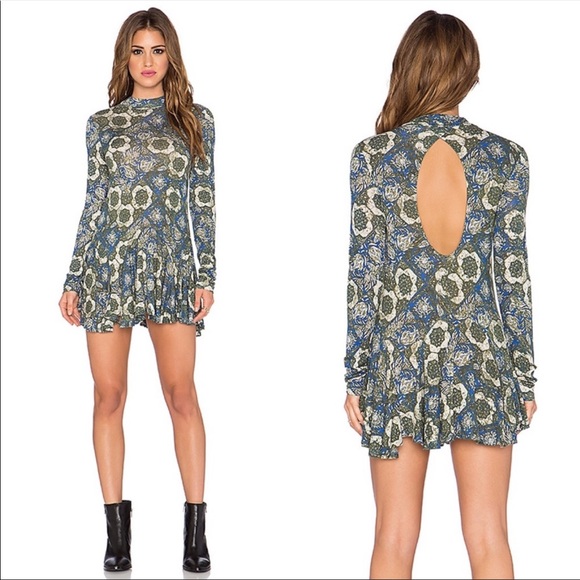✔️SOLD NWOT Free People Annabelle Printed Tunic - Picture 7 of 11
